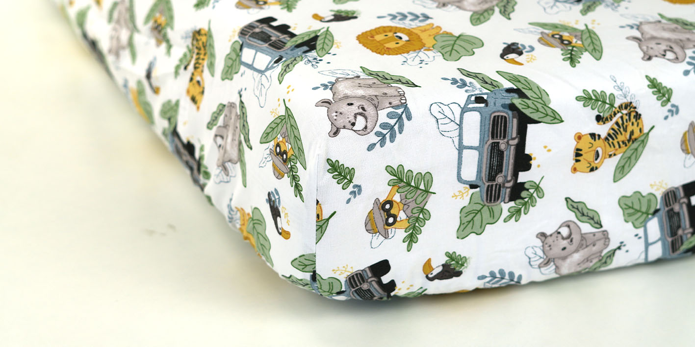 prześcieradło 80x160 rajd safari